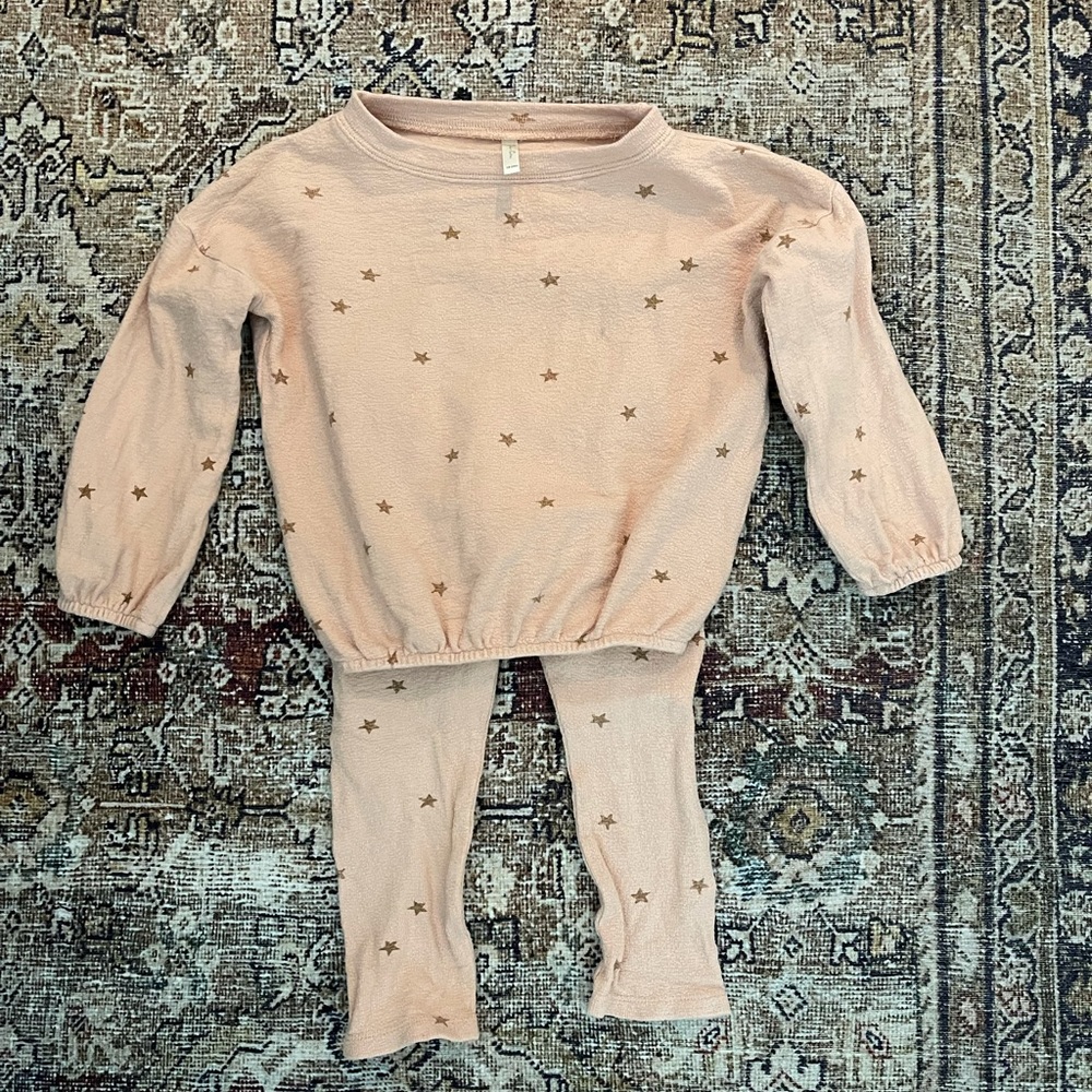Rylee + Cru Star Legging and Pullover Set